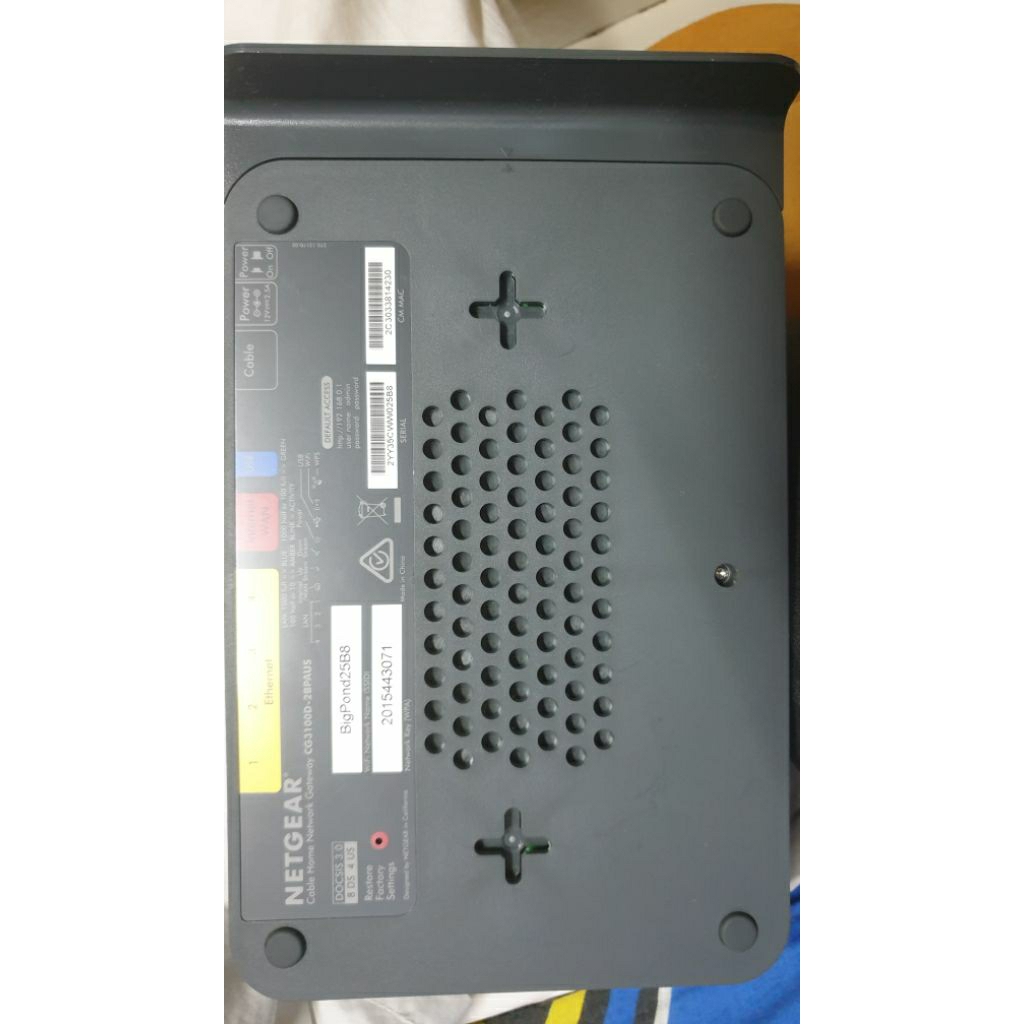 Jual Netgear CG3100D-2BPAUS Gigabit Gateway WiFi Router 300Mbps ...