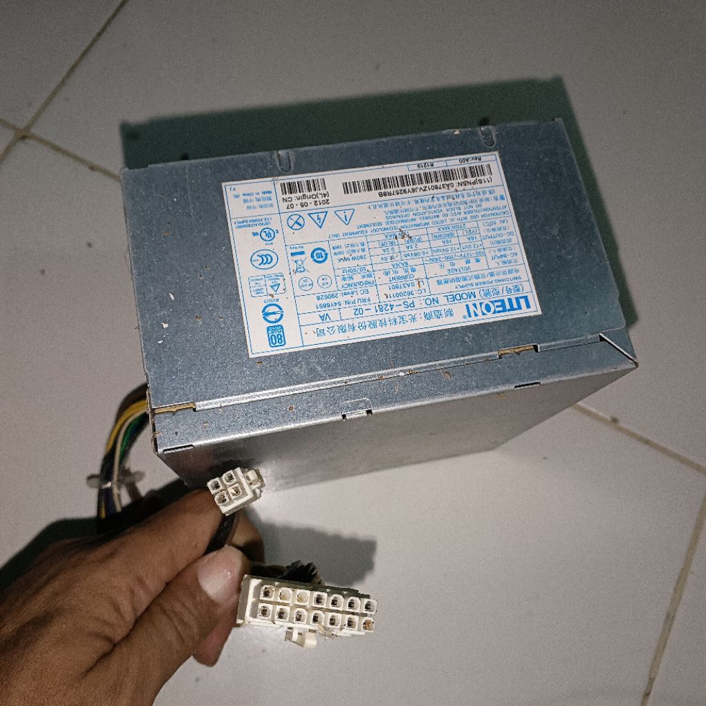 Jual Power Supply Pure Branded ThinkCentre PSU Build-Up Spesial 10Pin ...