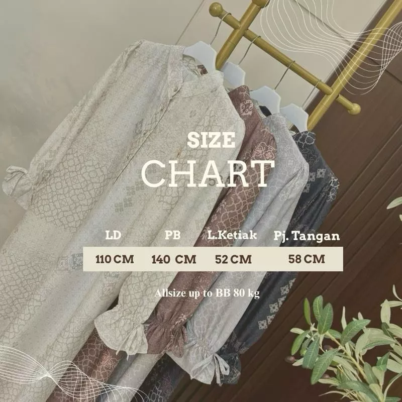 Detail Bahan Jaguard Clover Premium Gamis Lebaran 2026