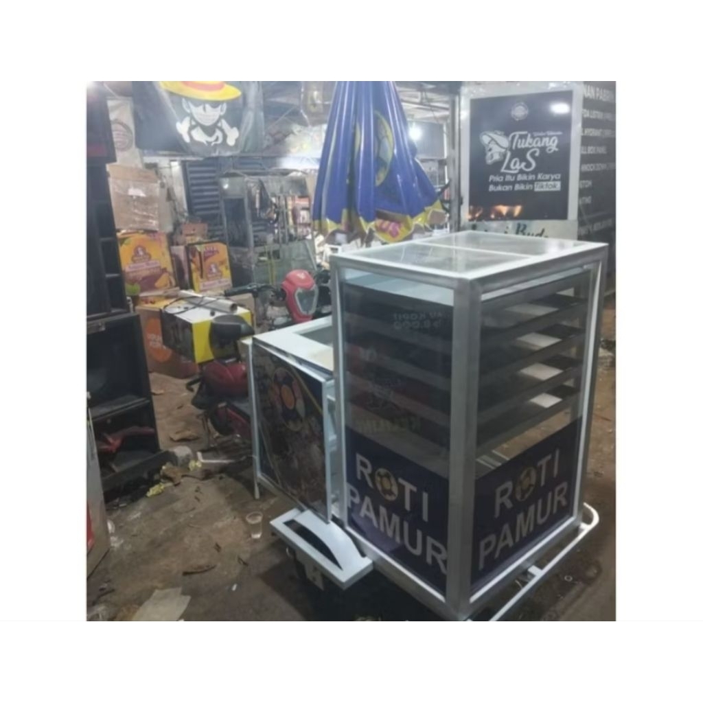Jual gerobak roti sepeda listrik custom | Shopee Indonesia