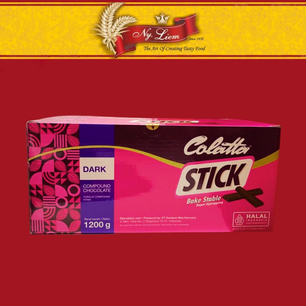 Jual COLATTA Chocolate Stick Compound 1,2 kg | Shopee Indonesia