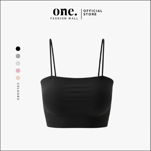 Jual ONEFASHIONMALL BR086 Atasan Tanktop Crop Tee Top Mini BH Bra ...