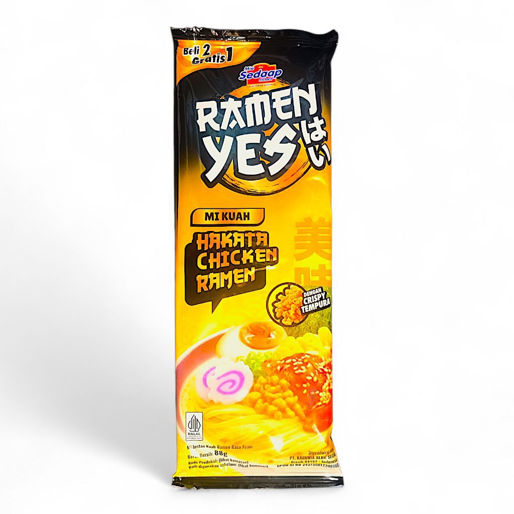 Jual RAMEN YES MI KUAH 88g - Hakata Chicken Ramen Khas Jepamg Mi Instan ...