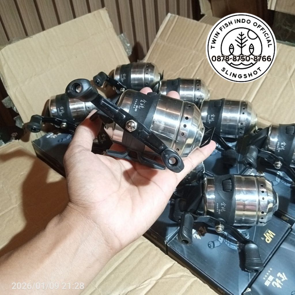 Jual rell spincast rell ketapel ikan model WP 25 | Shopee Indonesia