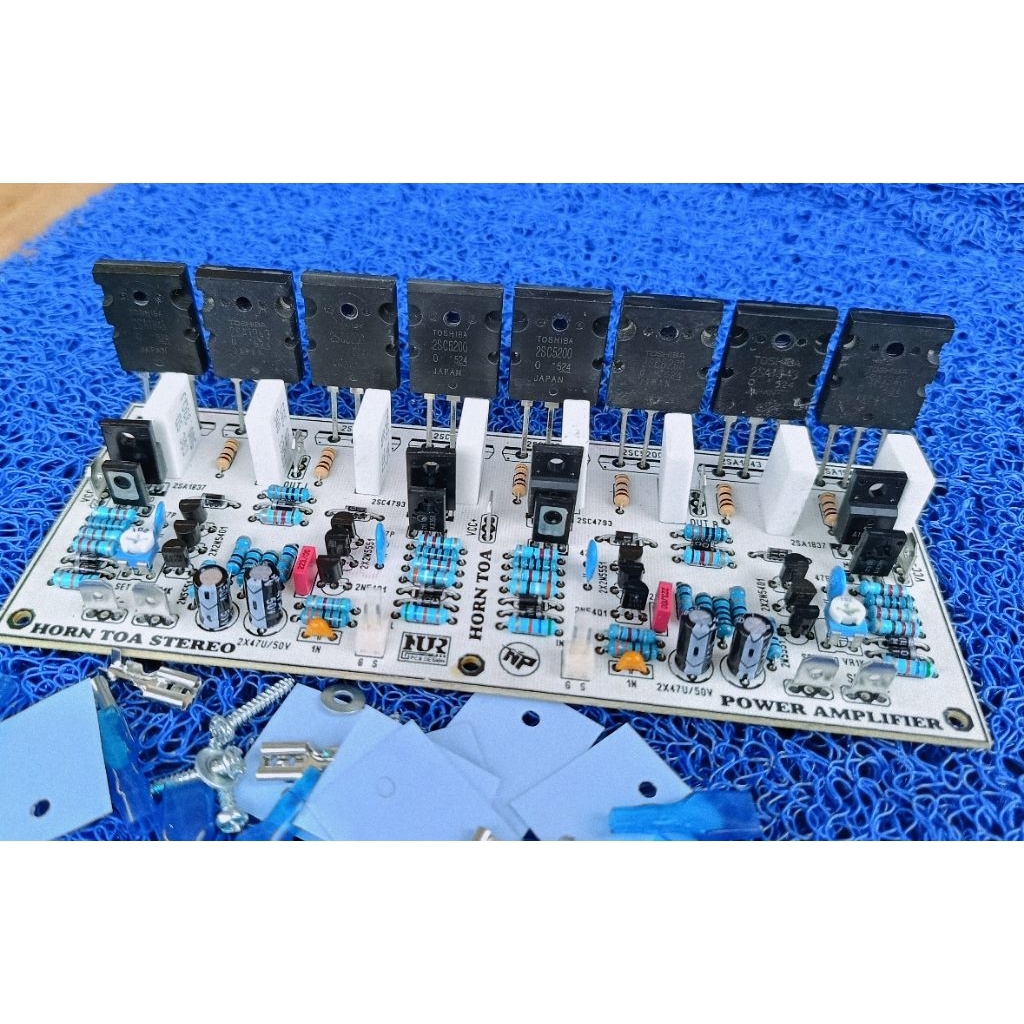 Jual Kit komplit driver toa stereo tinggal colok psu Qwalitas Original ...