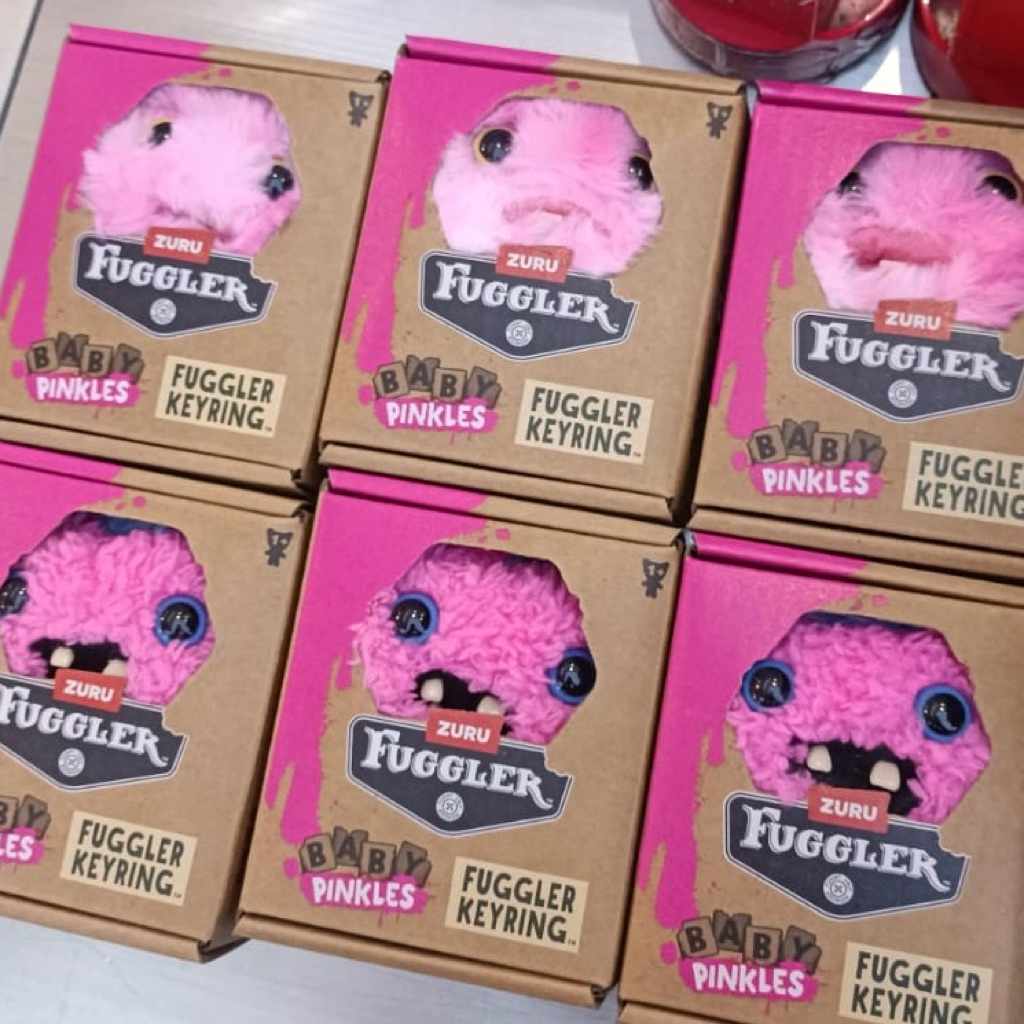 Jual Fuggler Baby Pinkles Keyrings Pink Bunny Bat Kaos Lucu Anak ...