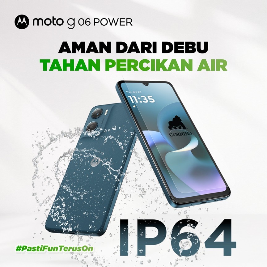 Motorola G06 Power - 4GB 128GB | NFC | Helio G81 Extreme | 6.88" IPS LCD 120Hz | 7000 mAh | IP64