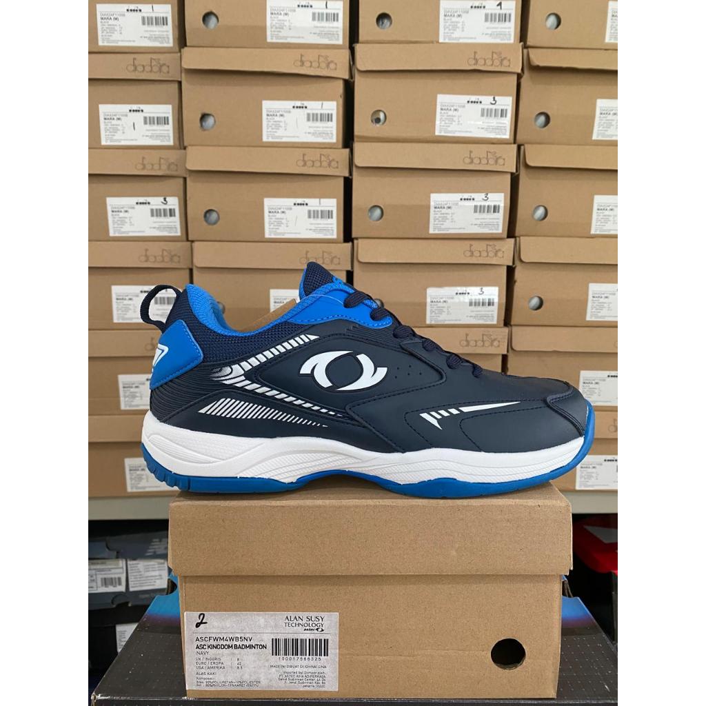 Jual Astec Kingdom Badminton Navy Men Shoes Original | Shopee Indonesia