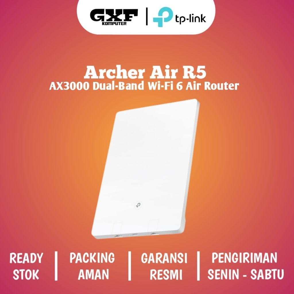 Jual TP-LINK Archer Air R5 AX3000 Dual-Band Wi-Fi 6 Air Router | Shopee ...