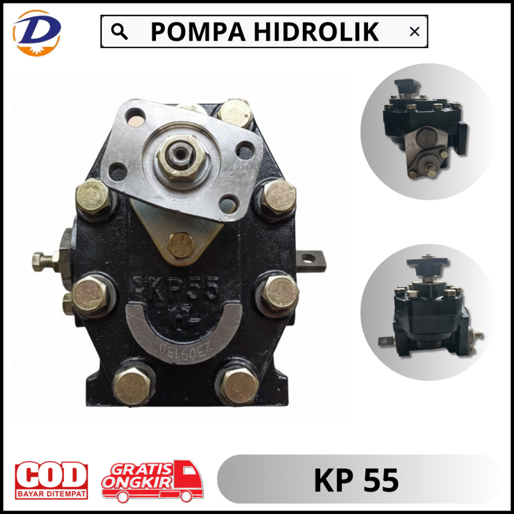 Jual GEAR PUMP KP 55 - POMPA HIDROLIK KP 55 / POMPA HIDROLIK MURAH ...