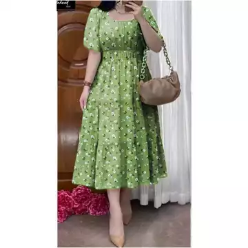 SMOKED Dress Mora Dress Wanita Pendek