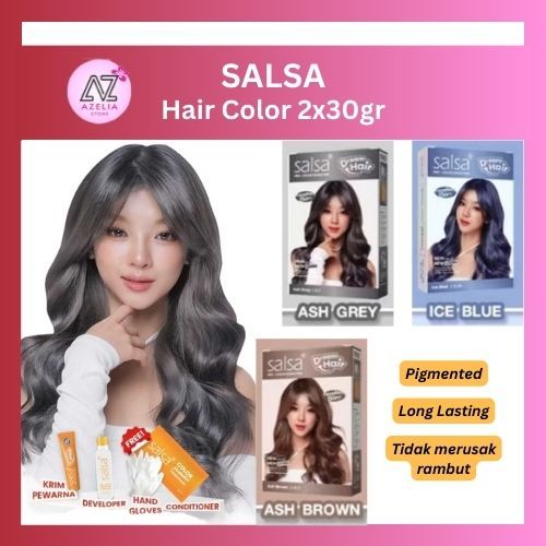 Jual SALSA Dream Hair Color - Cat Rambut Permanen Praktis Intens Tahan ...