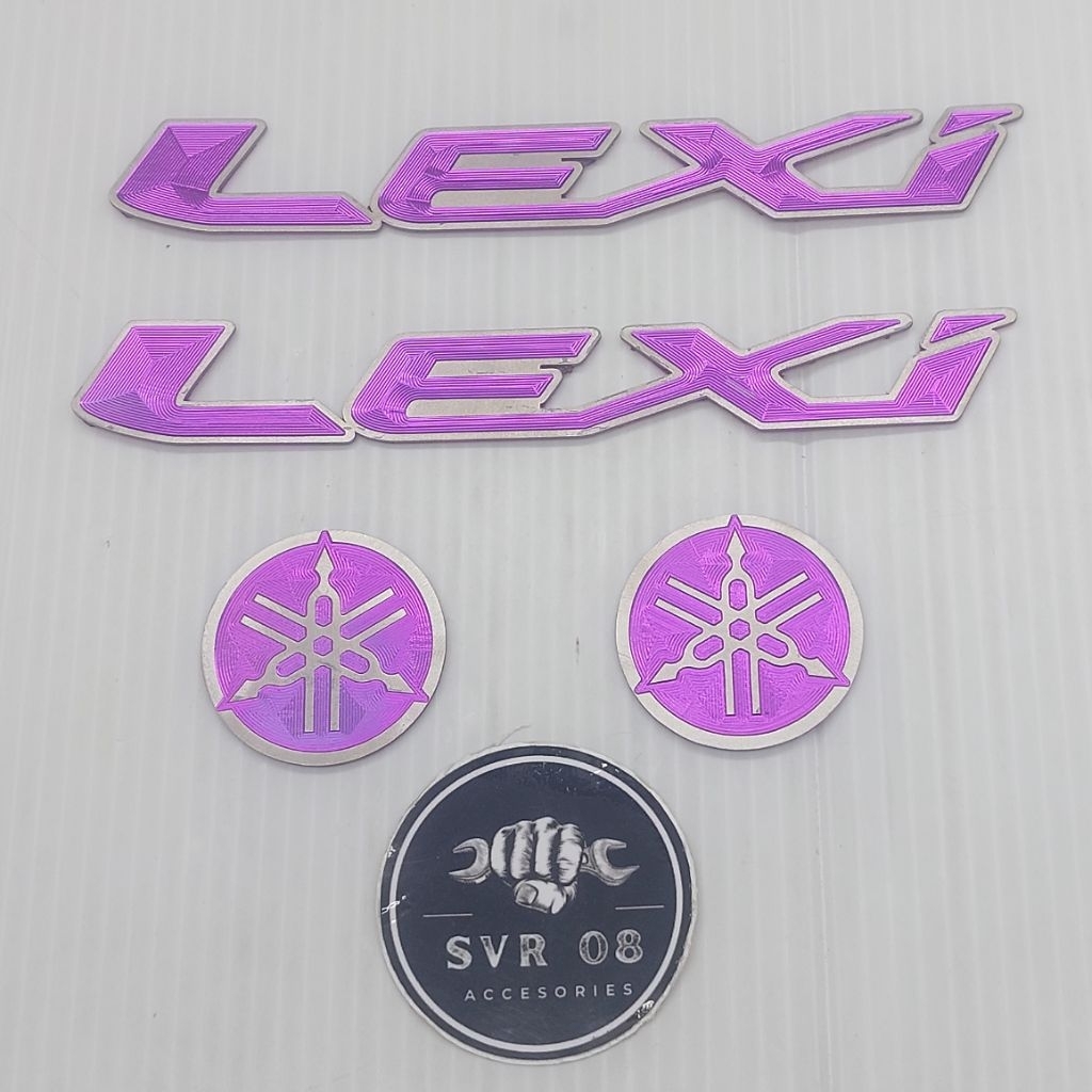 Jual PAKET EMBLEM BODY LOGO LEXI TITANIUM GR5 ORIGINAL VIETNAM | Shopee ...