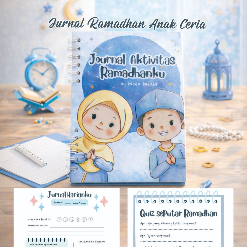 Jual Ramadhan Journal Anak | Jurnal Ibadah Anak TK–SD | Buku Aktivitas ...