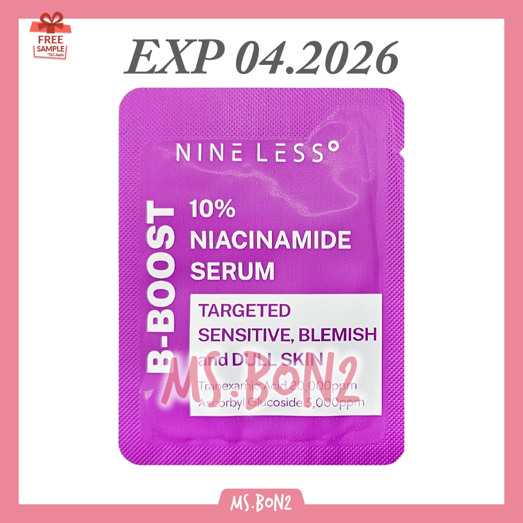 Jual NINELESS NINE LESS B-BOOST BBOOST B BOOST Niacinamide 10% Serum ...