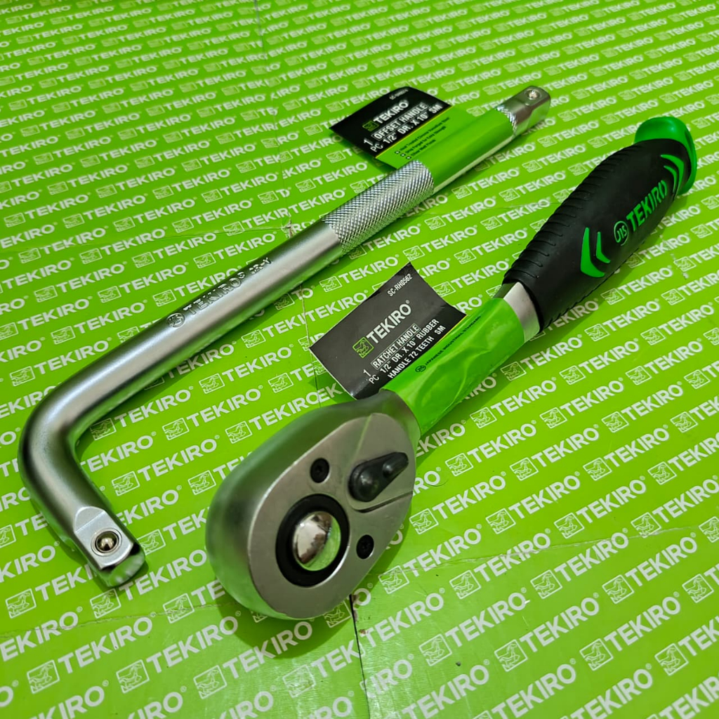 Jual Tekiro Rachet Handle 1/2 x 10 Inc Gagang rachet 1/2 Inc 72 Teeth ...