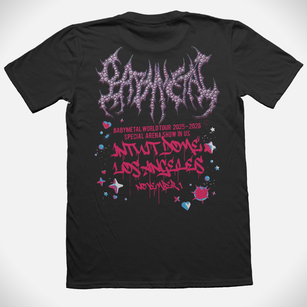 Jual MagnitudeT-Shirt Band Premium Babymetal - 'KxAxWxAxIxI' Tour
