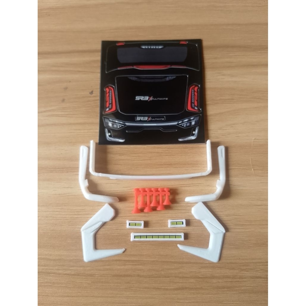 Jual Spion Bando Miniatur Bus Sr3 Aksesoris Miniatur Bus Plastik Rkc ...