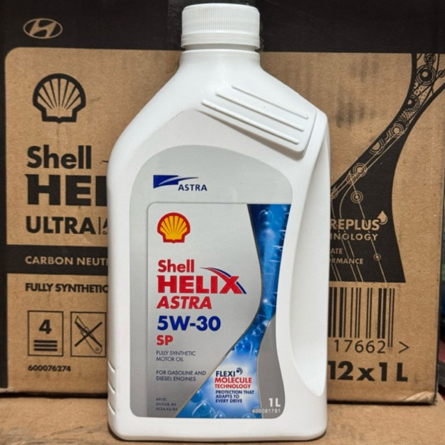 Jual Shell Helix Astra 5W-30 Fully Synthetic API SP, SN PLUS, SN ACEA ...