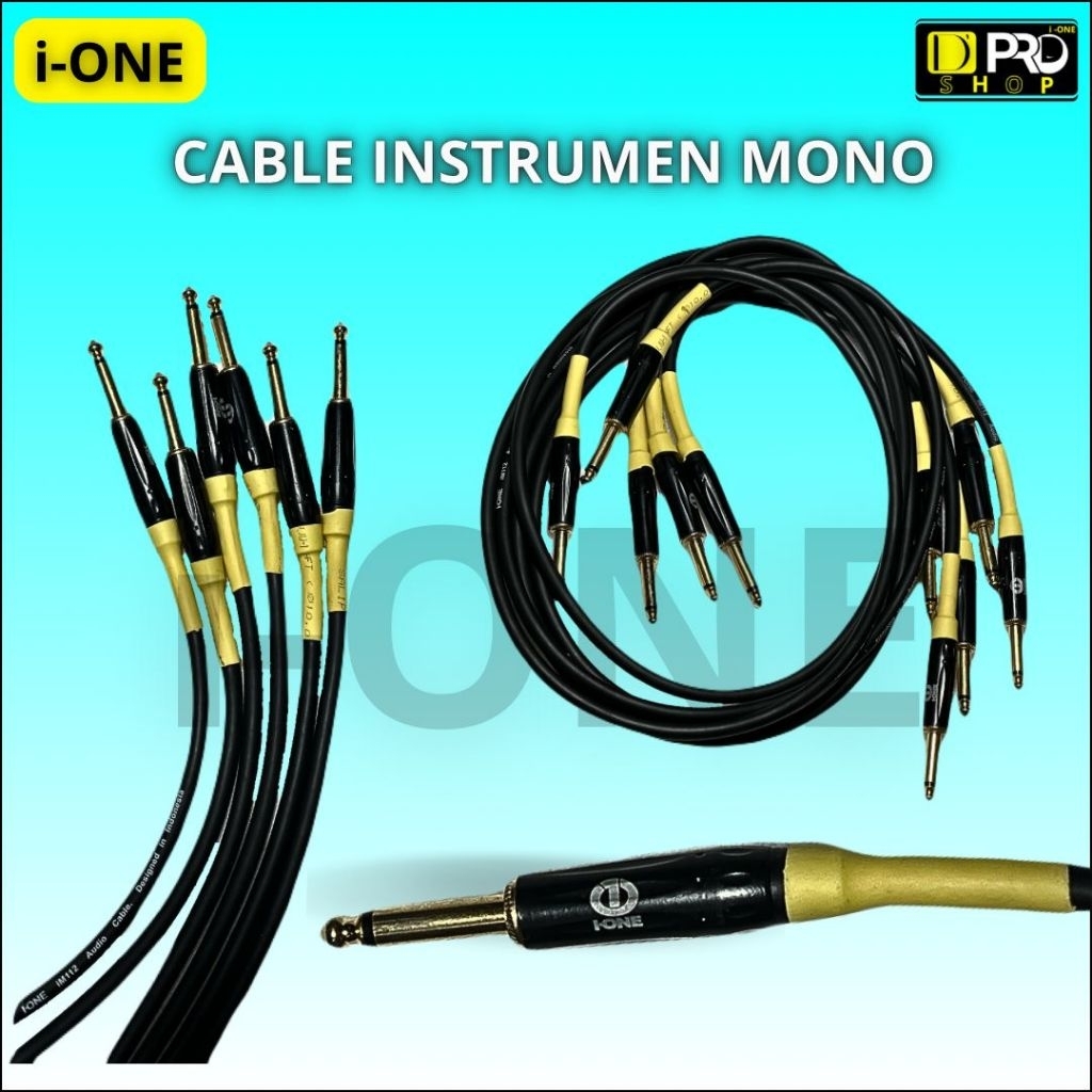 Jual CABLE INSTRUMENT MONO i-ONE 25 METER ORIGINAL | Shopee Indonesia
