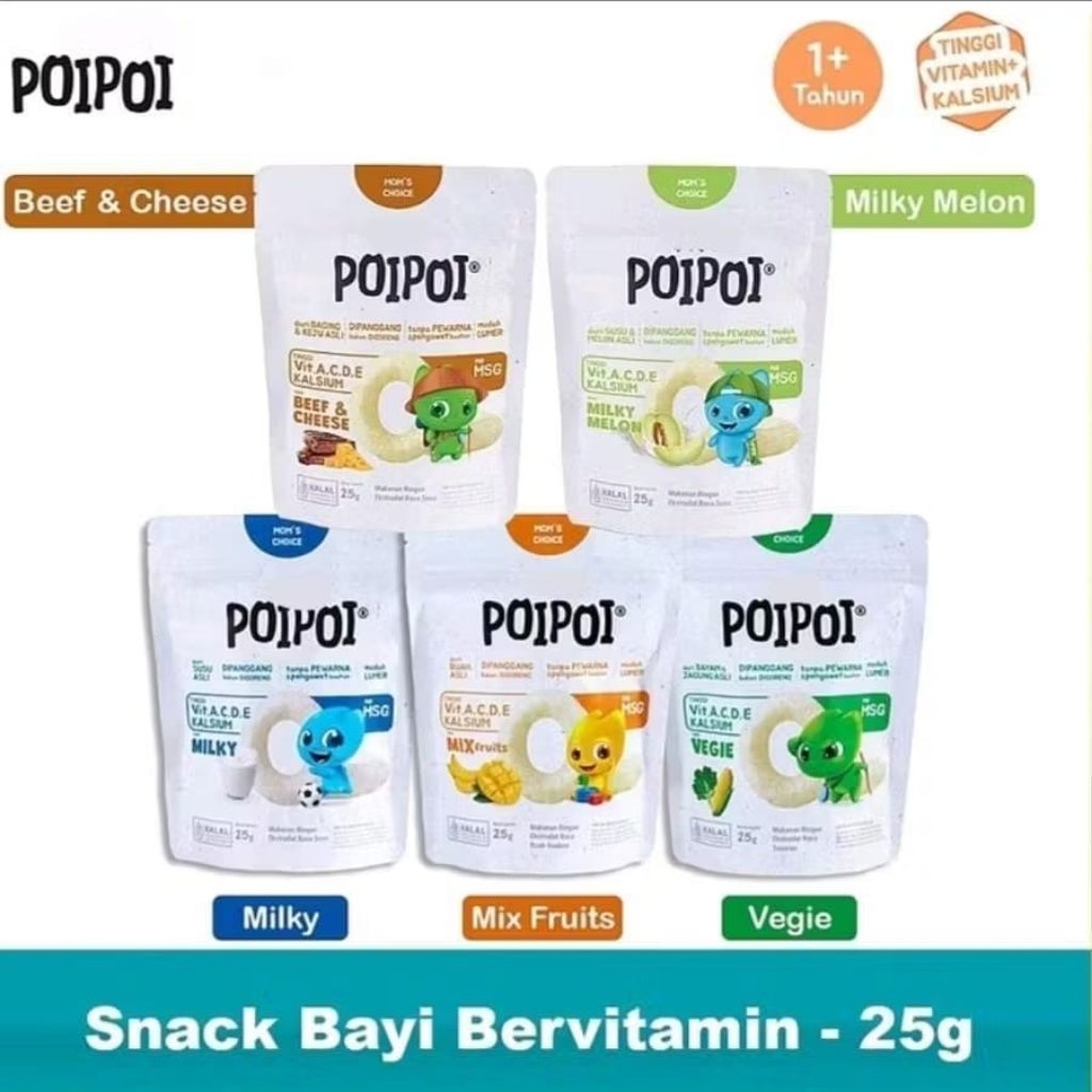 Jual POIPOI (OL) | Snack Bervitamin Non MSG Tinggi Vitamin A C D E ...