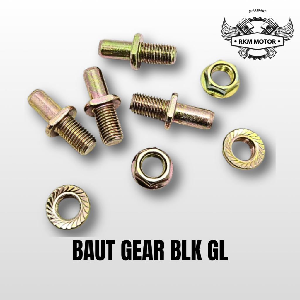 Jual Baut Gear Gir Baut ger Belakang Gl Pro Megapro Tiger harga per set ...
