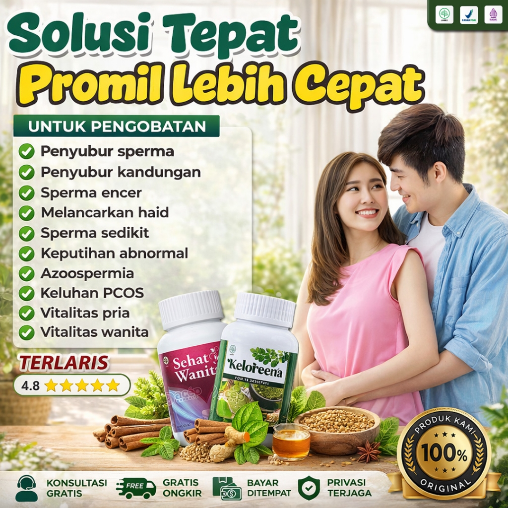 Jual Paket PROMIL Cepat Hamil Penyubur Sperma Laki Laki Penyubur ...