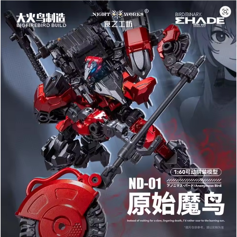 Jual BIGFIREBIRD Build ND-01 Future Pioneer 1/60 Magic Bird (Pre ...