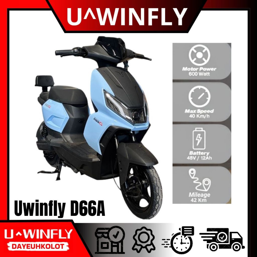 Jual Sepeda Listrik Terbaru UWINFLY D66A, D66B 600w , T78B 800w garansi ...