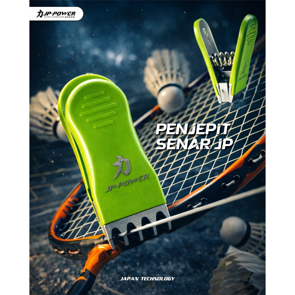 Jual Alat Jepit Senar Raket Badminton JP POWER Manual Alat Bantu Pasang ...