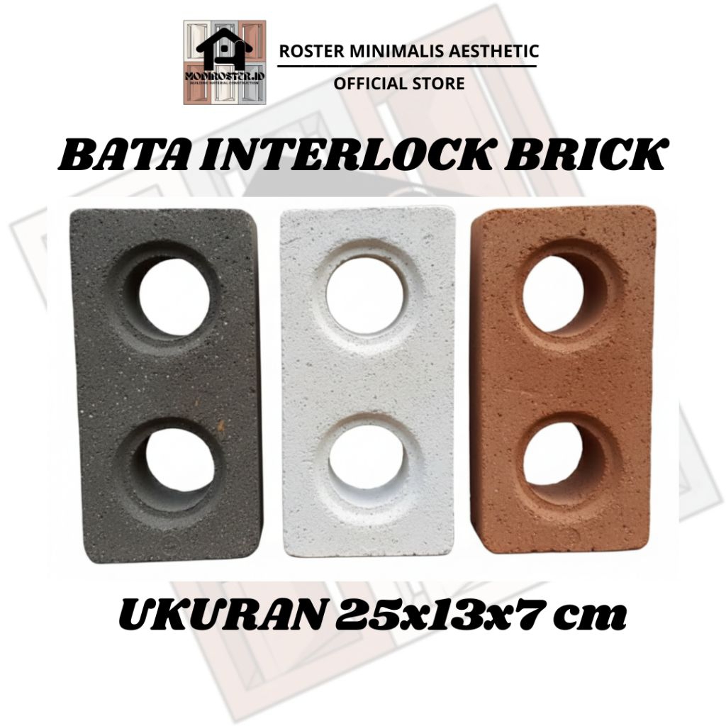 Bata interlok brick pres / bata lego / bata antigempa