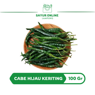 Cabe Hijau 100 Gr