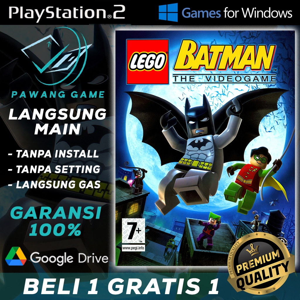 Jual LEGO Batman | Langsung Main Tanpa Install & Tanpa Setting | PC ...