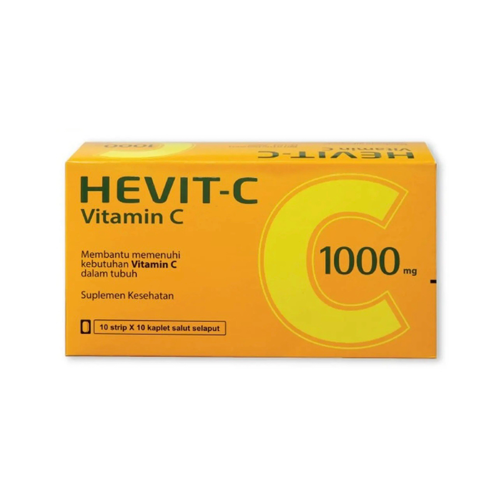 Jual Hevit-C Vitamin C 1000mg 100 Tablet Penuhi Kebutuhan Vitamin C EXP ...