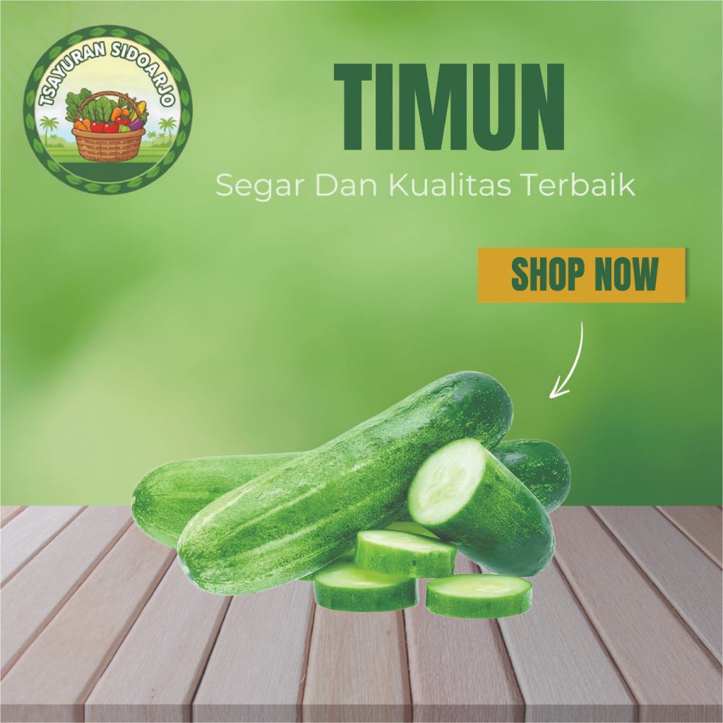 Jual KIRIM INSTANT TIMUN Besar 500gr / Timun Sidoarjo / Timun lalap ...