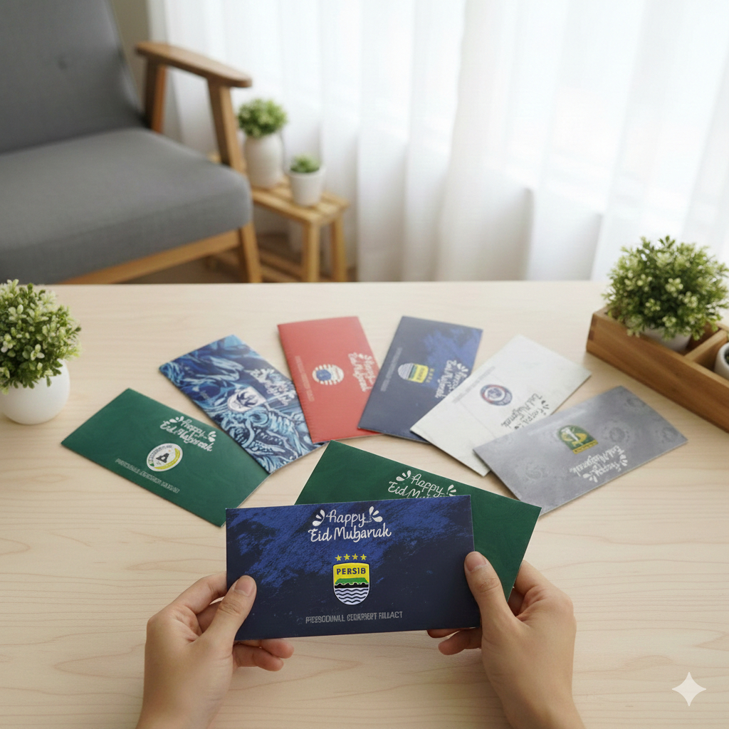 Jual AMPLOP BOLA LIGA INDONESIA | LEBARAN IDUL FITRI, KONDANGAN, ANGPAO ...