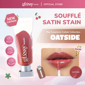 Glxssy Beaute X Oatside Souffle Satin Stain Glossy Version
