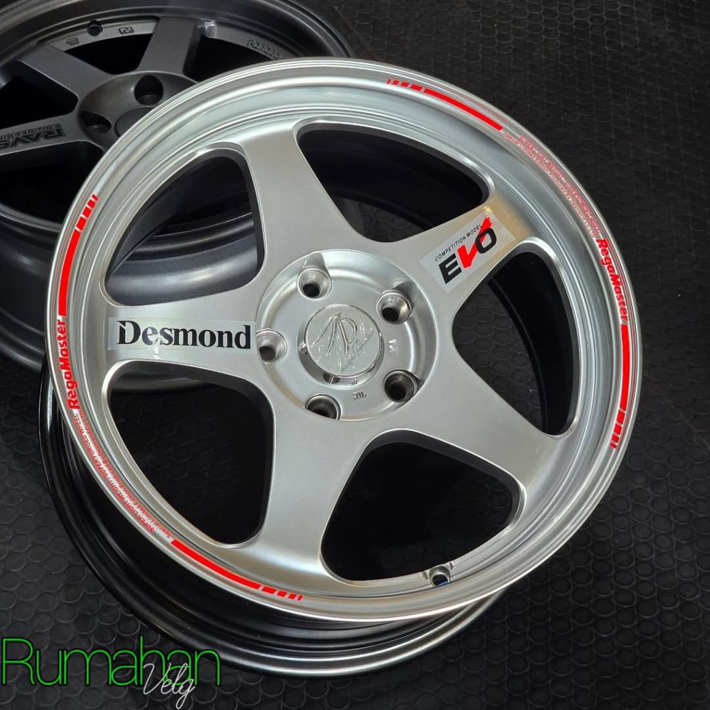 Jual velg spoon evo ring 17 lebar 8 velg mobil ring 17 untuk mobil ...