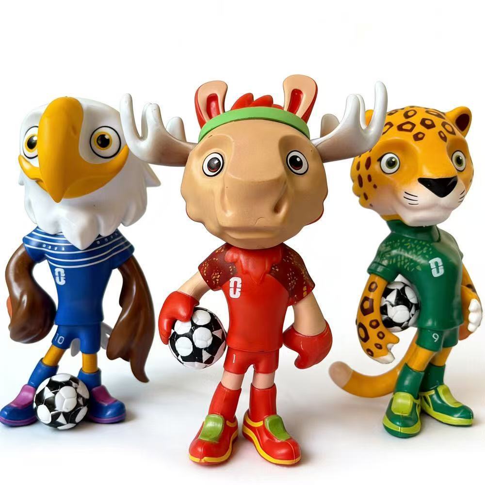 Jual Figur Maskot Piala Dunia 2026 FIFA USA Kanada Meksiko – Boneka ...