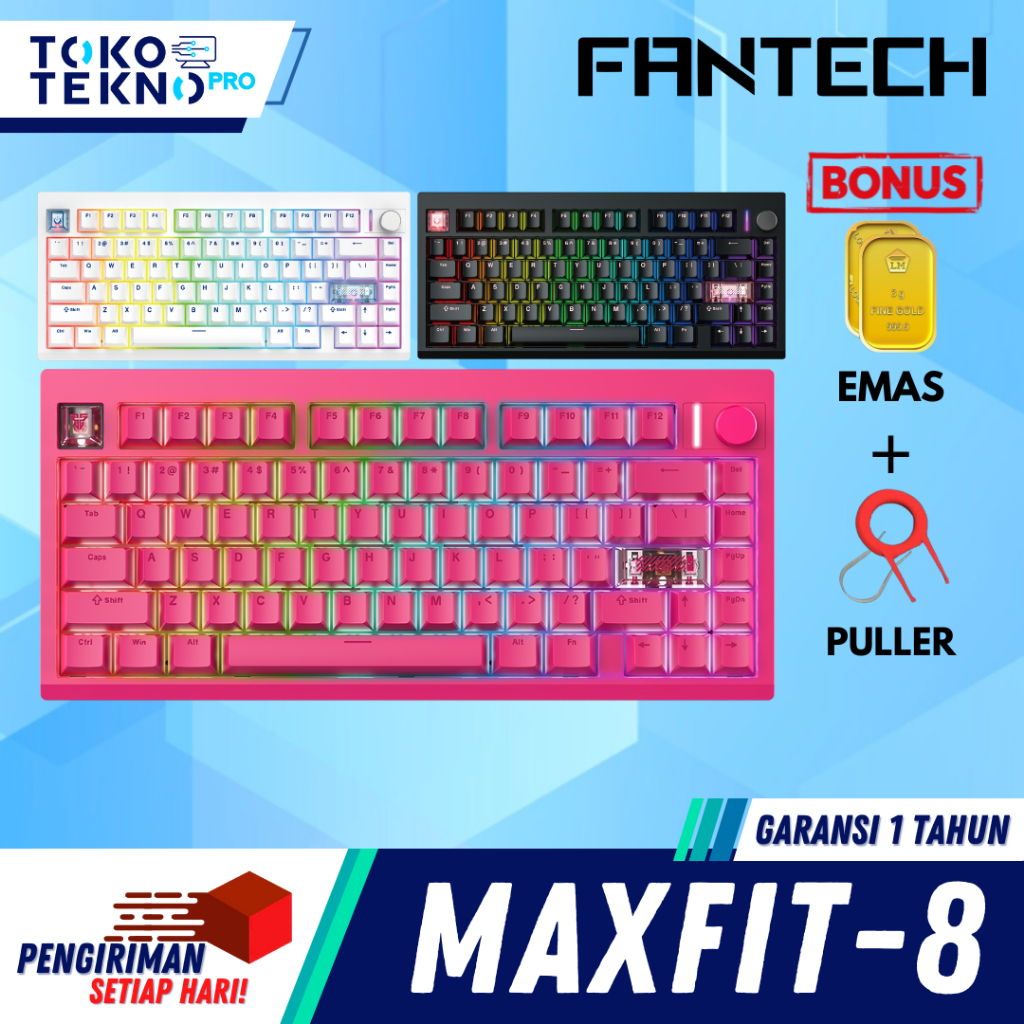 Jual Fantech MAXFIT-8 / MAXFIT 8 / MK921 / MK9-921 3in1 Connections ...
