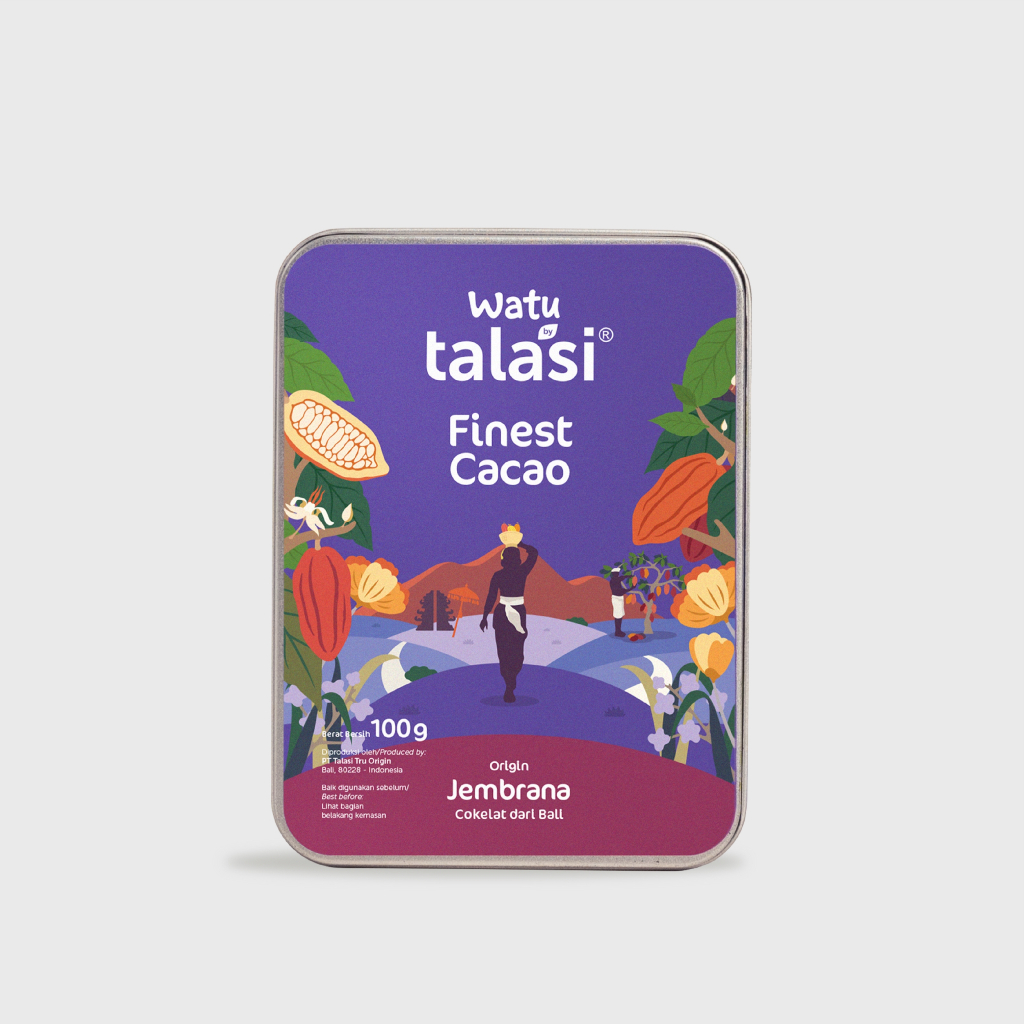 Jual Artisan Chocolate Talasi Watu Cacao - Origin Jembrana, Bali ...
