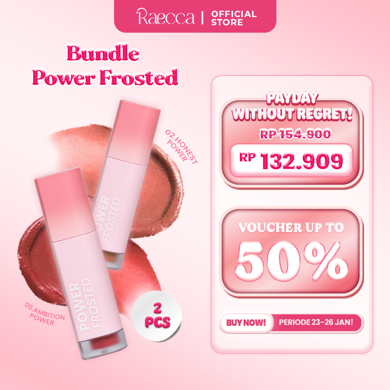 Jual Bundling Raecca Power Frosted Velvet Matte Efek Blurring ...