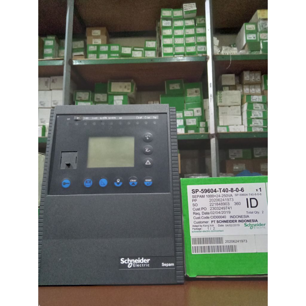 Jual Schneider Electric NEW SEPAM SP-59604-T40-8-0-6 | Shopee Indonesia