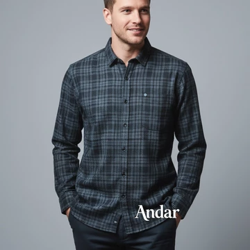 Kemeja Flanel Pria Wanita Unisex Flannel Import Lengan Panjang
