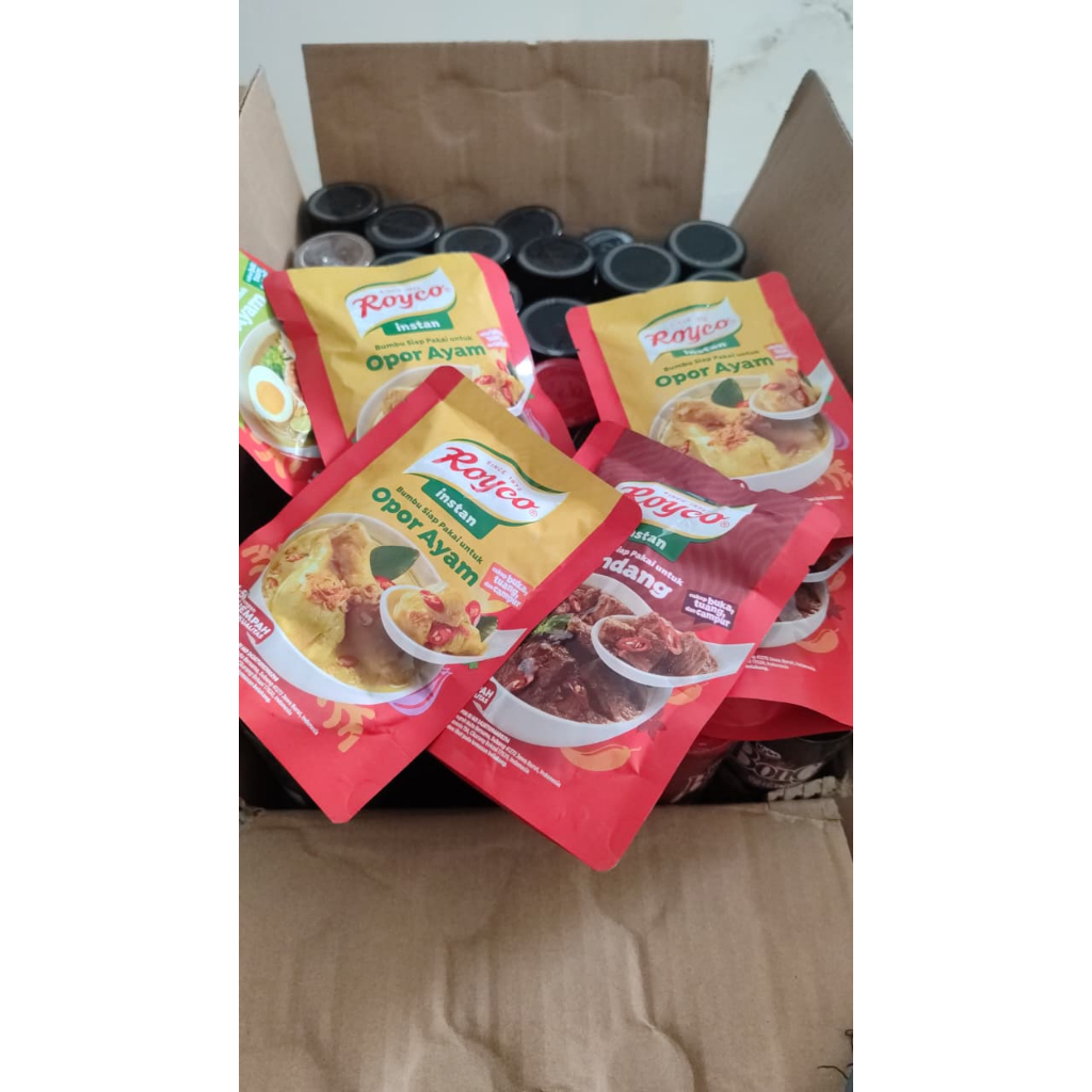 Jual ROYCO Instan Bumbu Opor Rendang Soto Ayam 45gr Siap Pakai Rasa ...