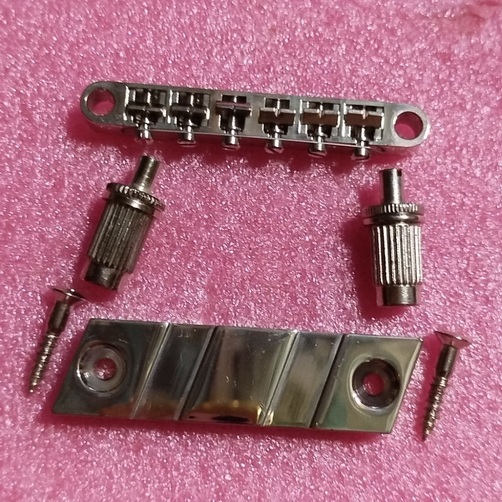 Jual Tailpiece Gitar Guild Tail piece Bridge Gibson SG Lespaul | Shopee ...