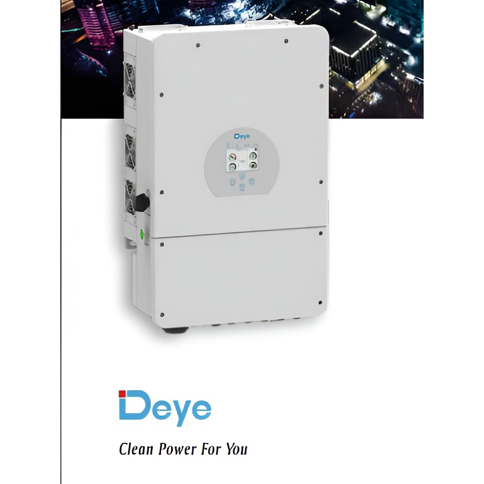 Jual Inverter DEYE SUN 8K-SG01LP1-EU 8kW Single Phase Hybrid 48V ...