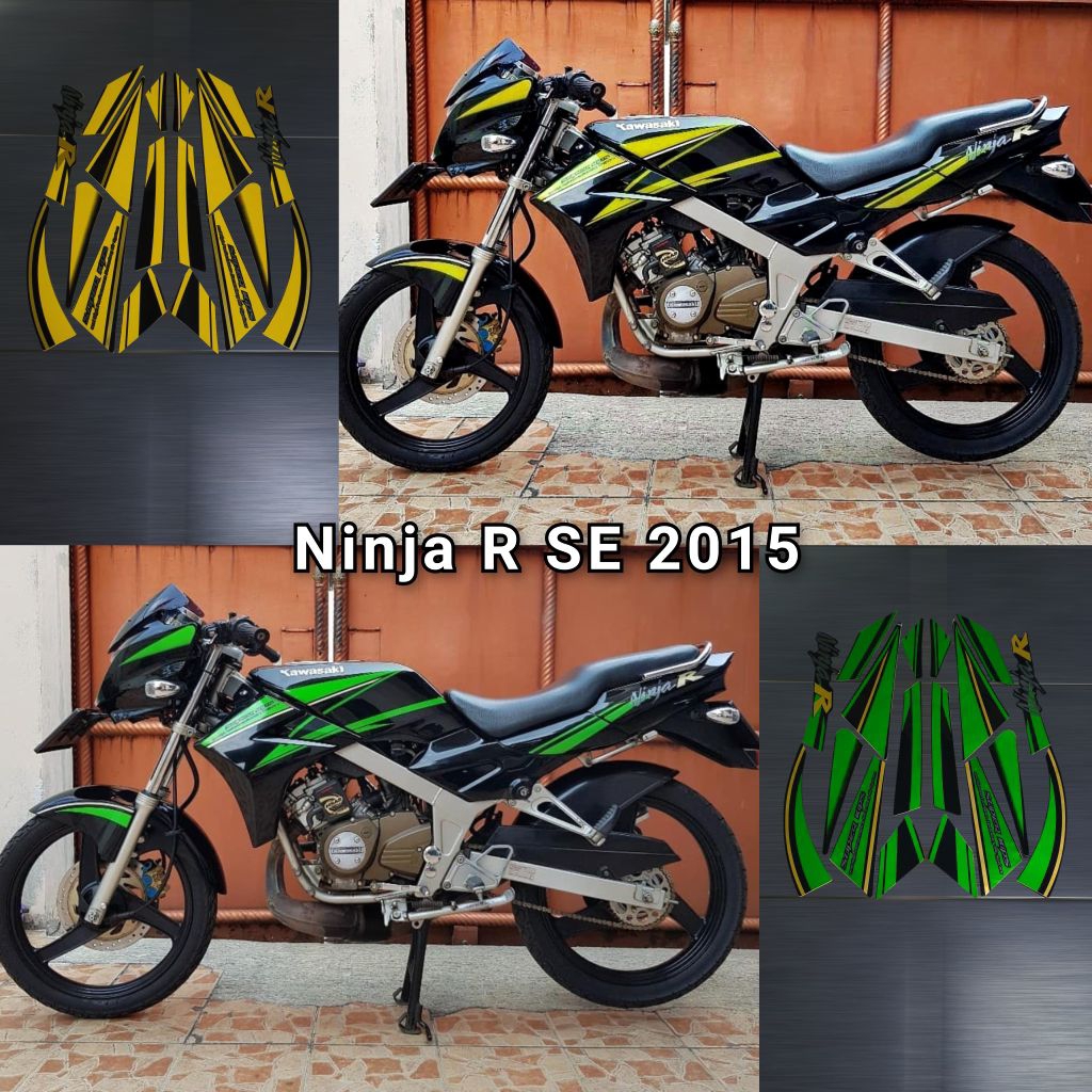 Jual STRIPING STICKER LIST STANDART MOTOR KAWASAKI NINJA R SE SPESIAL ...