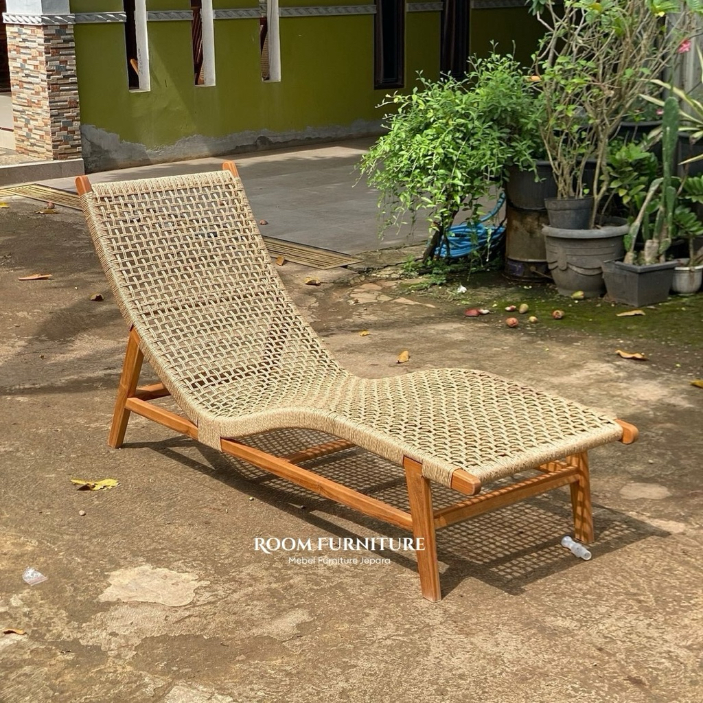 Jual sunbed, sunbed rotan,lounger chair rattan, sunbeds,lounger rattan ...