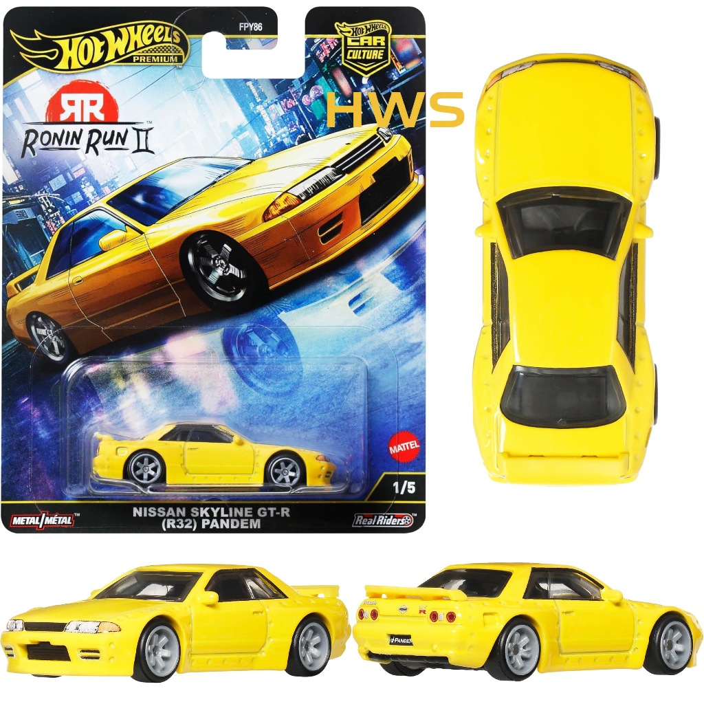 Jual Hot Wheels Nissan Skyline R32 Pandem Ronin Run Premium | Shopee ...